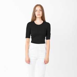COPY - Quarter Sleeve Tee Black Prairie Underground
